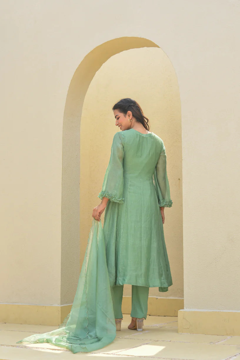 Breathe-Alpha Flow | Red Saree Thermal Status