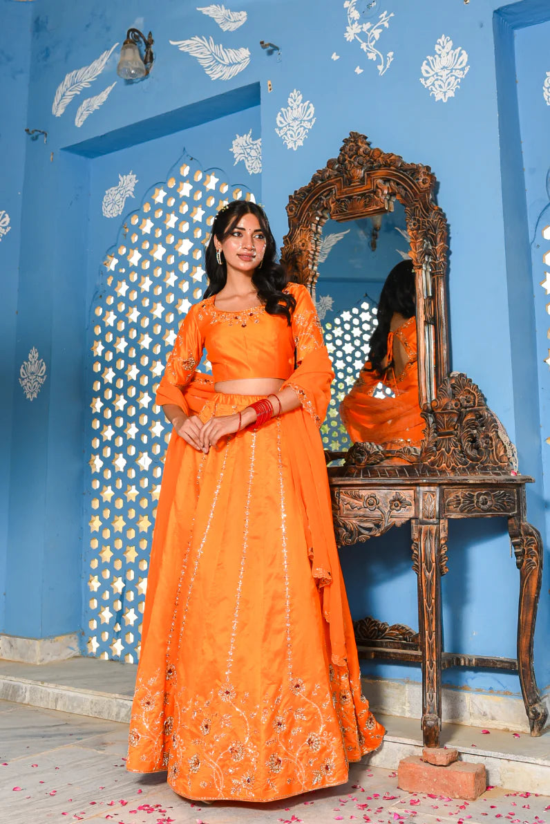 Buy the Royal Chanderi Collection for Haldi Ceremonies in 2026 - Buy Premium Saree Online - Shop Online