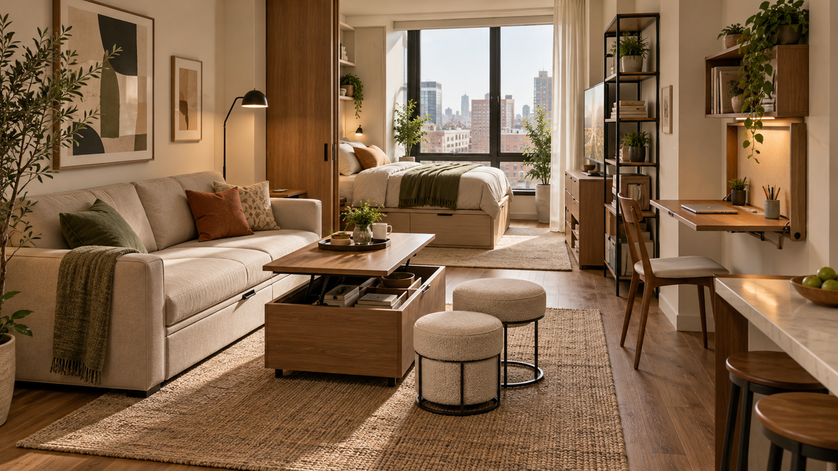Small Space Furniture Ideas for Apartments That Actually Fit