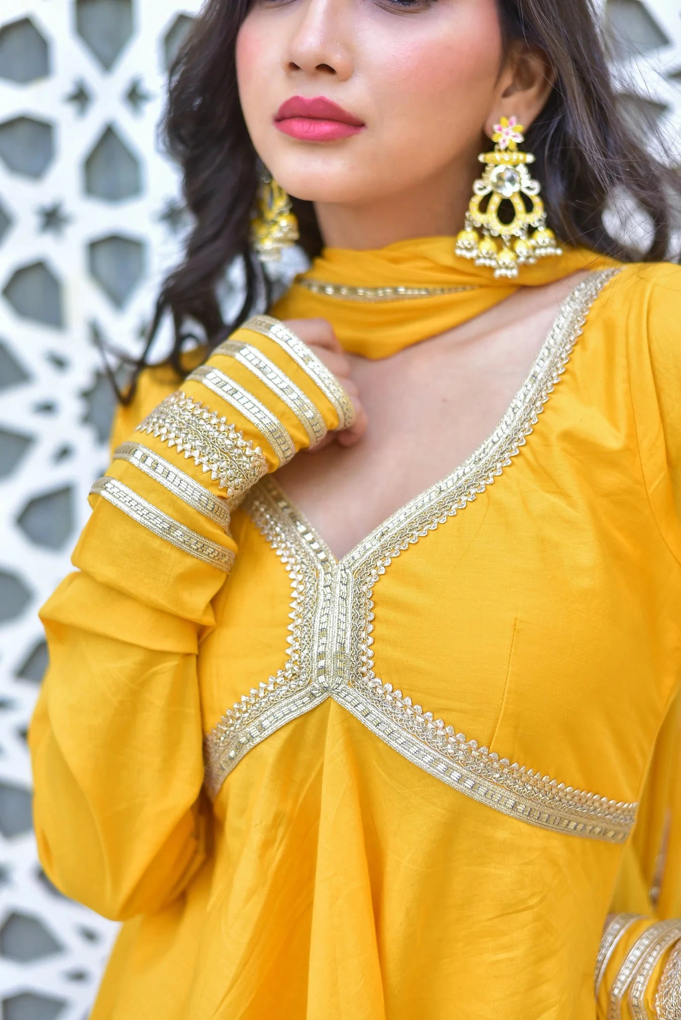 Peet Amber Sharara Suit Set