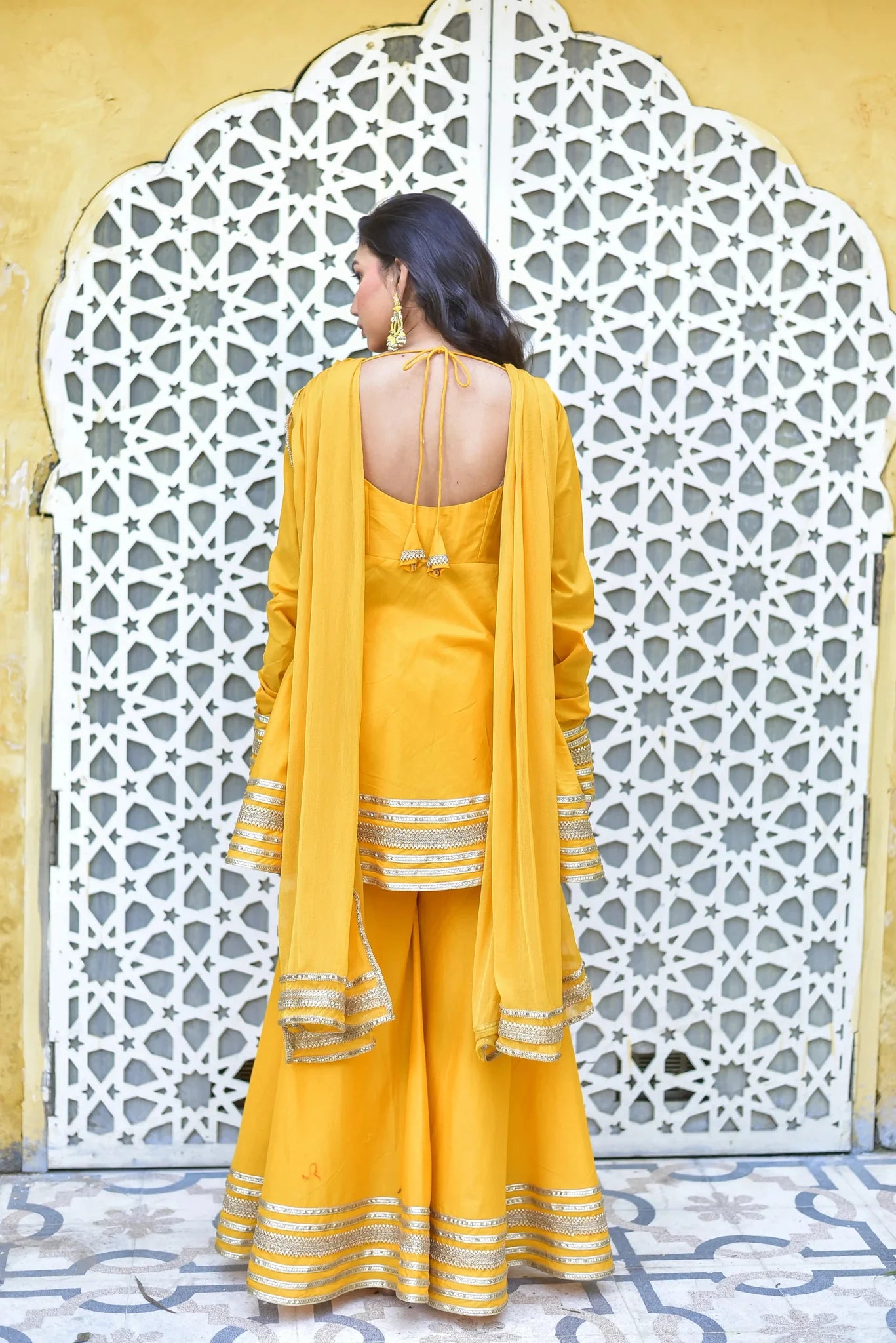 Peet Amber Sharara Suit Set