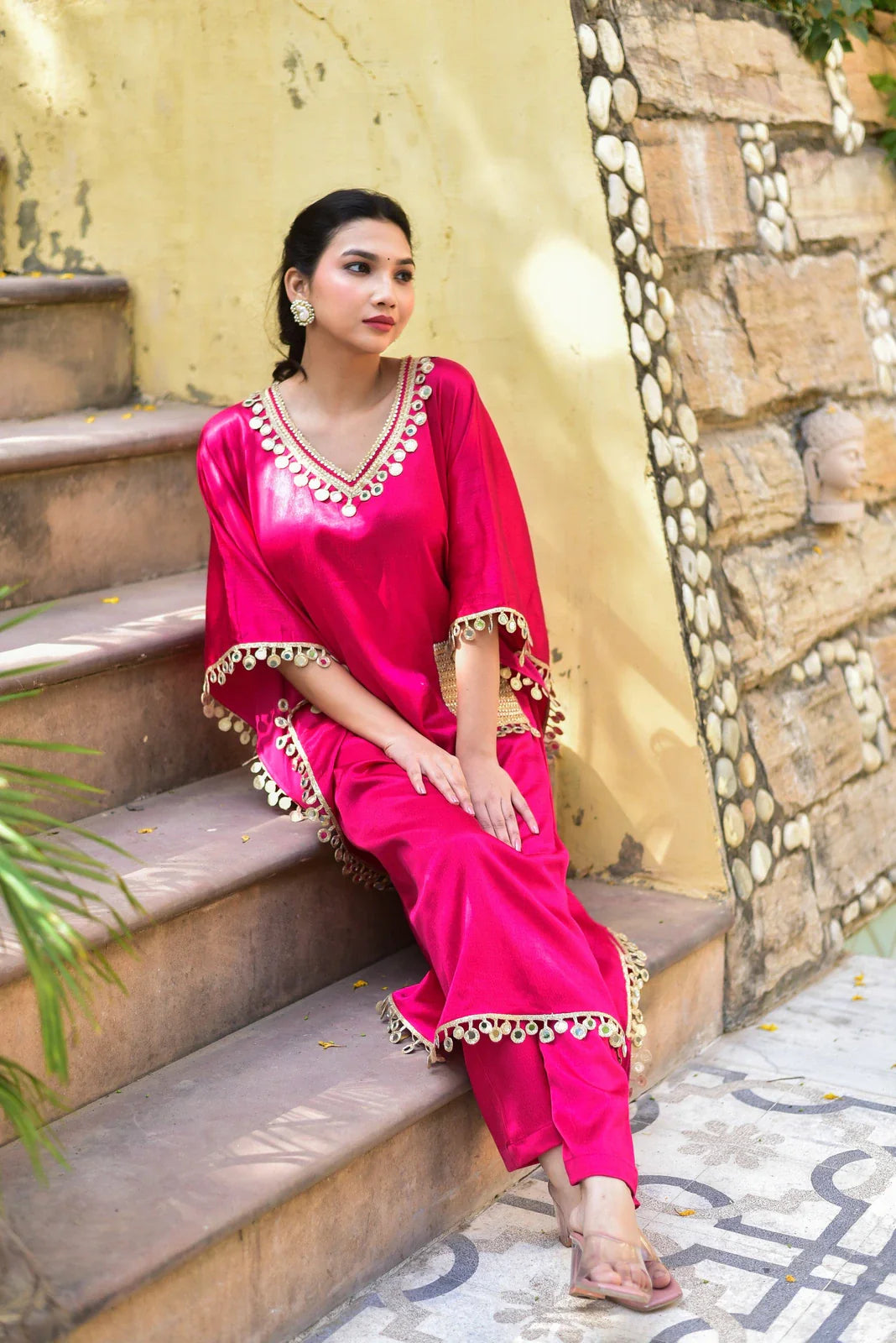 The Romantic Monsoon Kurta Edit: Elegance by Saroj Jain - Saroj Jain Monsoon Romance