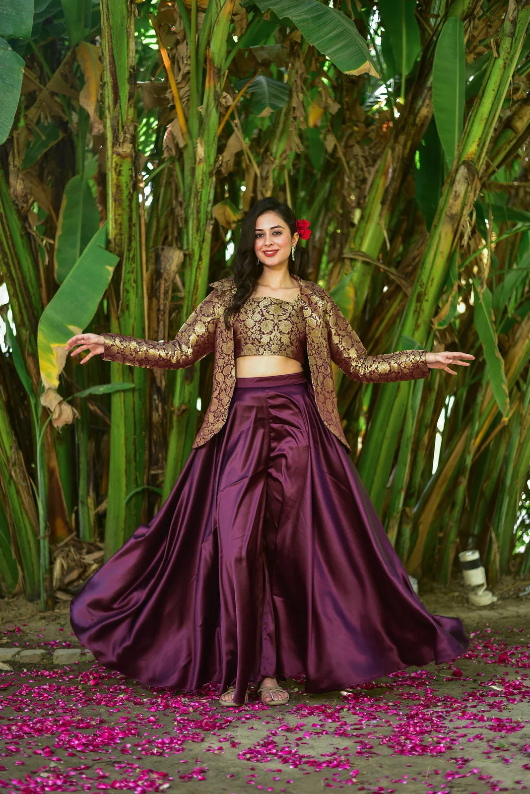 Buy the Luxury Satin Collection for Summer Events in 2026 - Buy Premium Saree Online - Shop Online