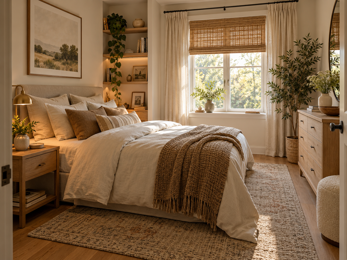 Cozy Bedroom Ideas for Small Rooms: Layouts, Light & Storage