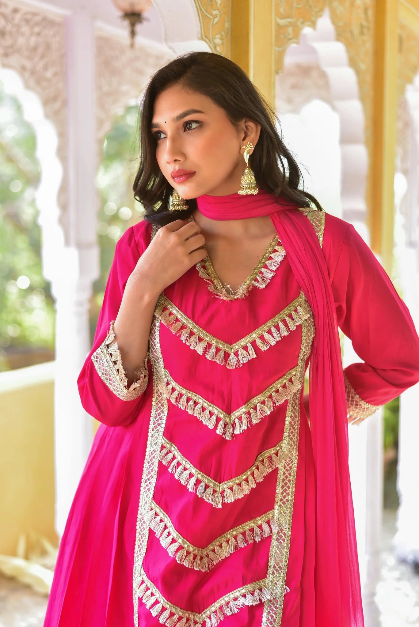 Peony Pink Kurta & Pant Set