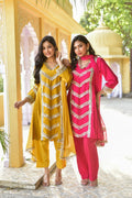Peony Pink Kurta & Pant Set