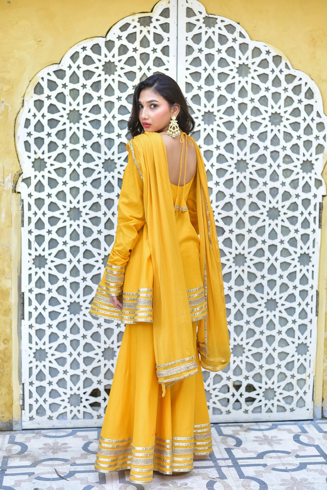 Peet Amber Sharara Suit Set