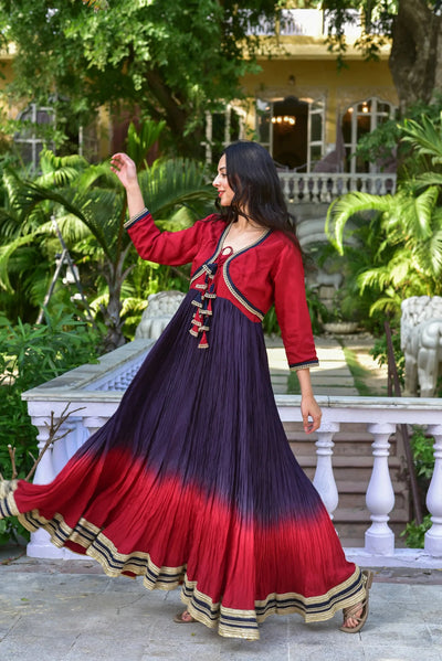 The Twilight Ombre Gown With Jacket