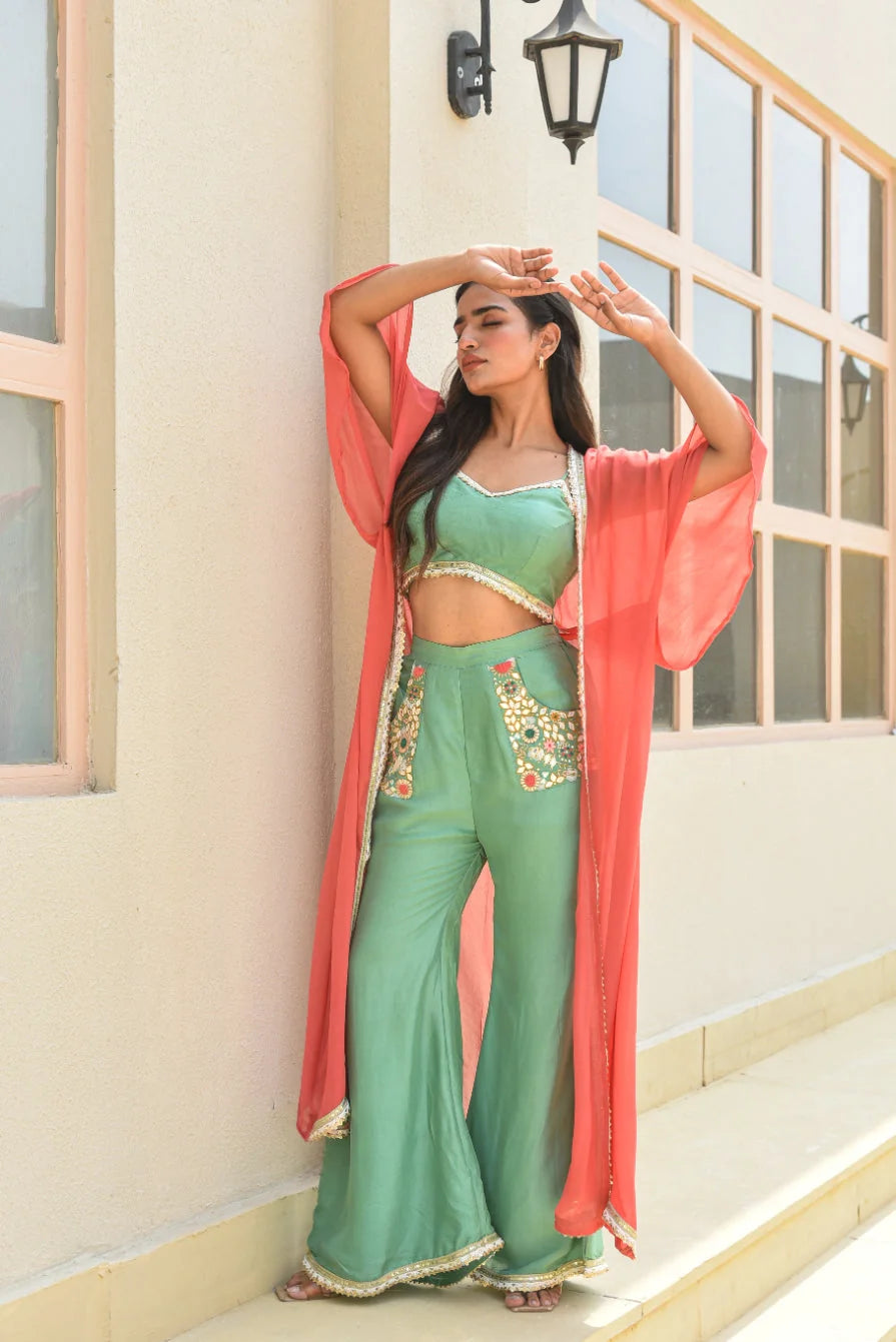 Sage Green 3 Pcs Set